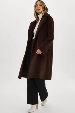 Femme LAMARQUE ABIGAIL | Manteau Réversible En Fausse Peau De Mouton