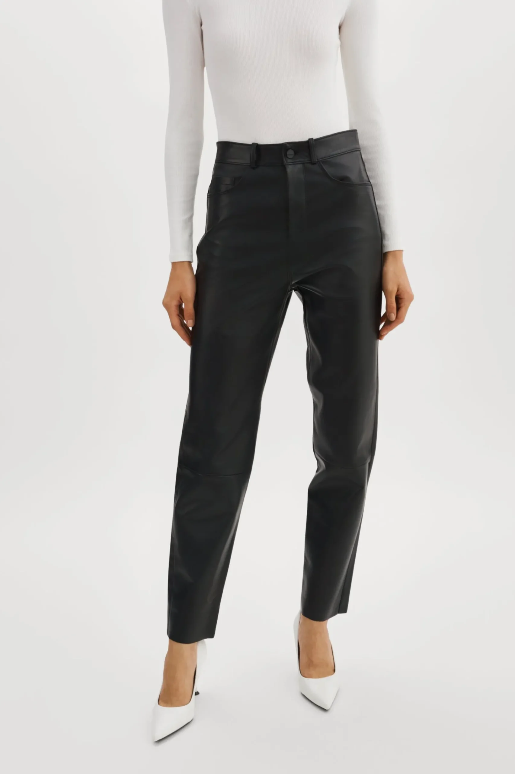 Femme LAMARQUE ADELINE Pantalon En Cuir