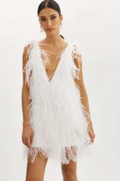 Femme LAMARQUE ALENA | Feather Dress