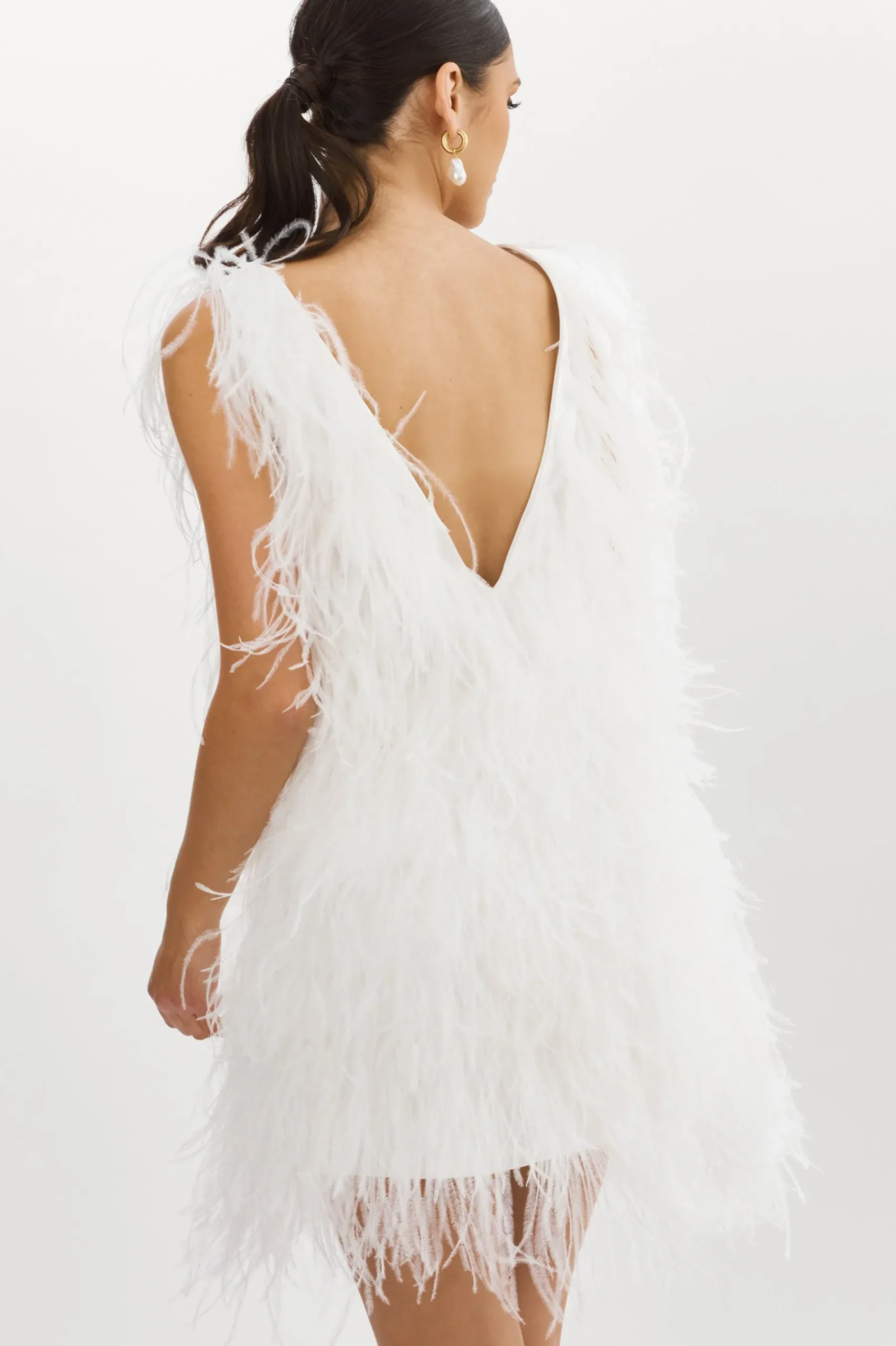 Femme LAMARQUE ALENA | Feather Dress