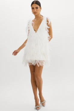 Femme LAMARQUE ALENA | Feather Dress