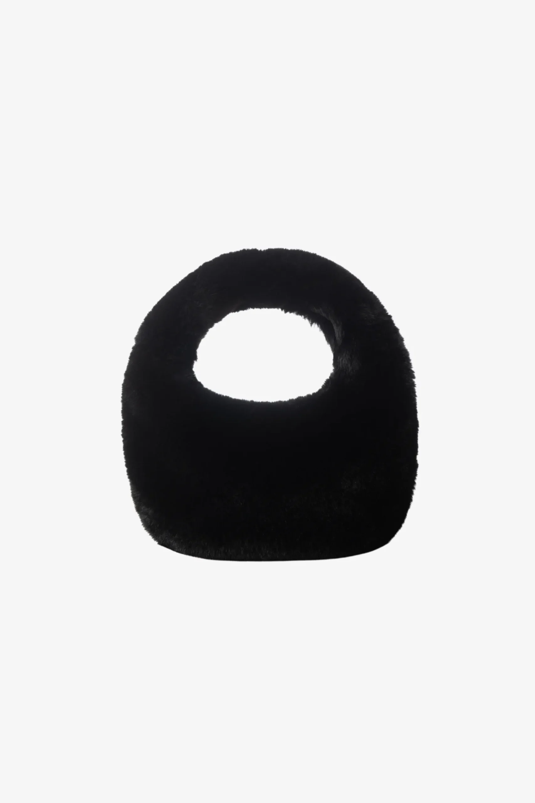 Femme LAMARQUE ALIX | Mini Sac Hobo En Fausse Fourrure