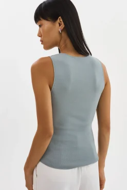 Femme LAMARQUE AMBRA | Débardeur En Tricot Côtelé
