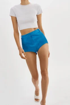 Femme LAMARQUE ANNAISE | Shorts En Cuir Moulant