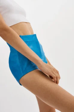 Femme LAMARQUE ANNAISE | Shorts En Cuir Moulant
