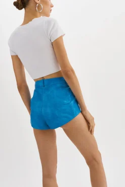 Femme LAMARQUE ANNAISE | Shorts En Cuir Moulant