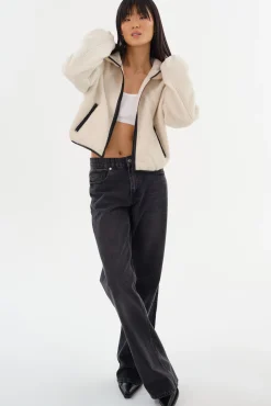 Femme LAMARQUE ARLINA | Veste à Capuche Zippée En Polaire