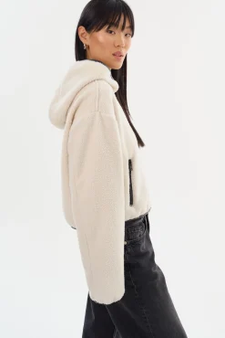 Femme LAMARQUE ARLINA | Veste à Capuche Zippée En Polaire