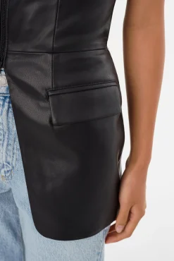 Femme LAMARQUE AVANI | Top Bustier En Similicuir