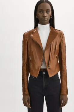 Femme LAMARQUE AZRA | Veste De Cuir