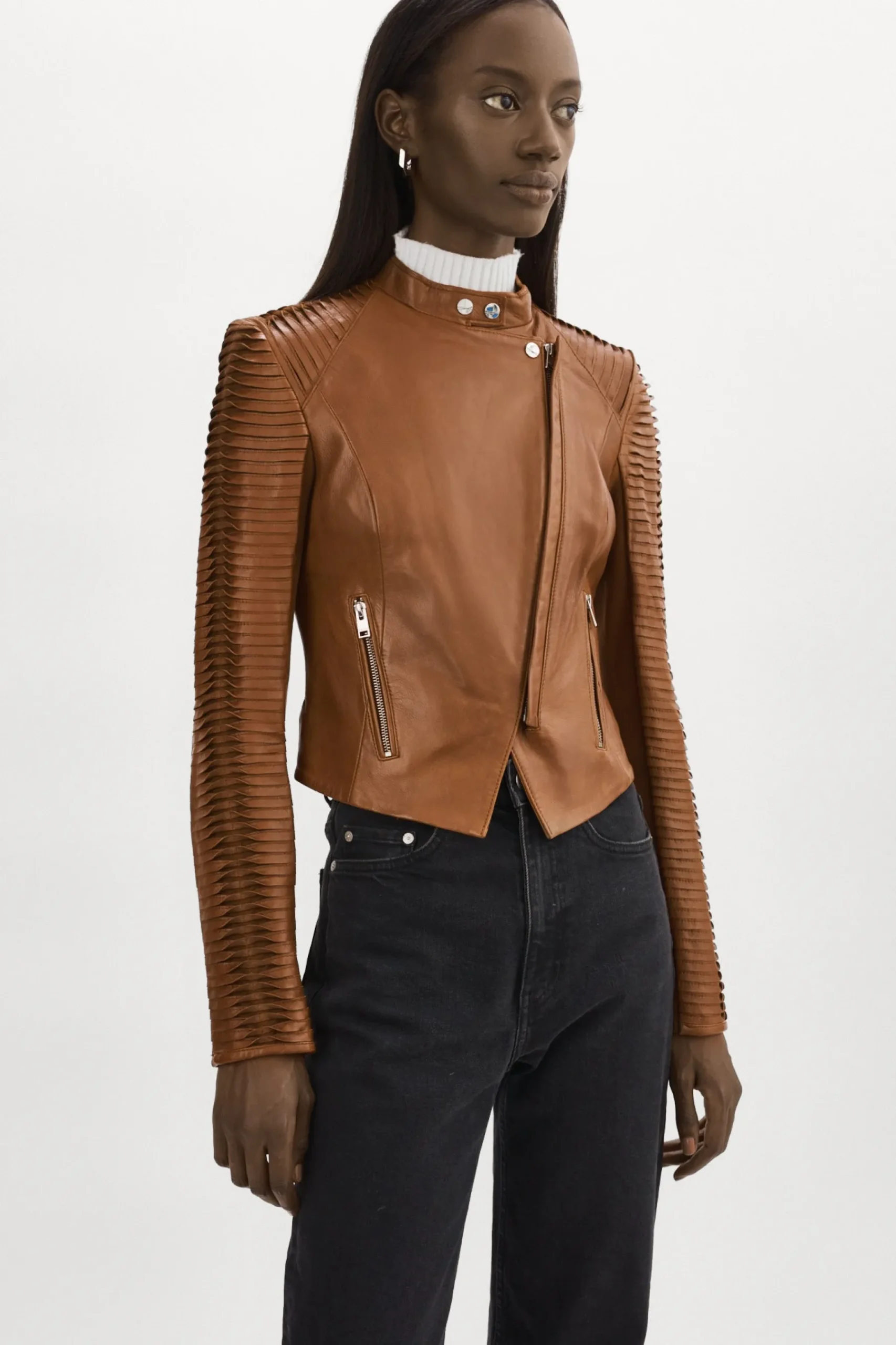 Femme LAMARQUE AZRA | Veste De Cuir