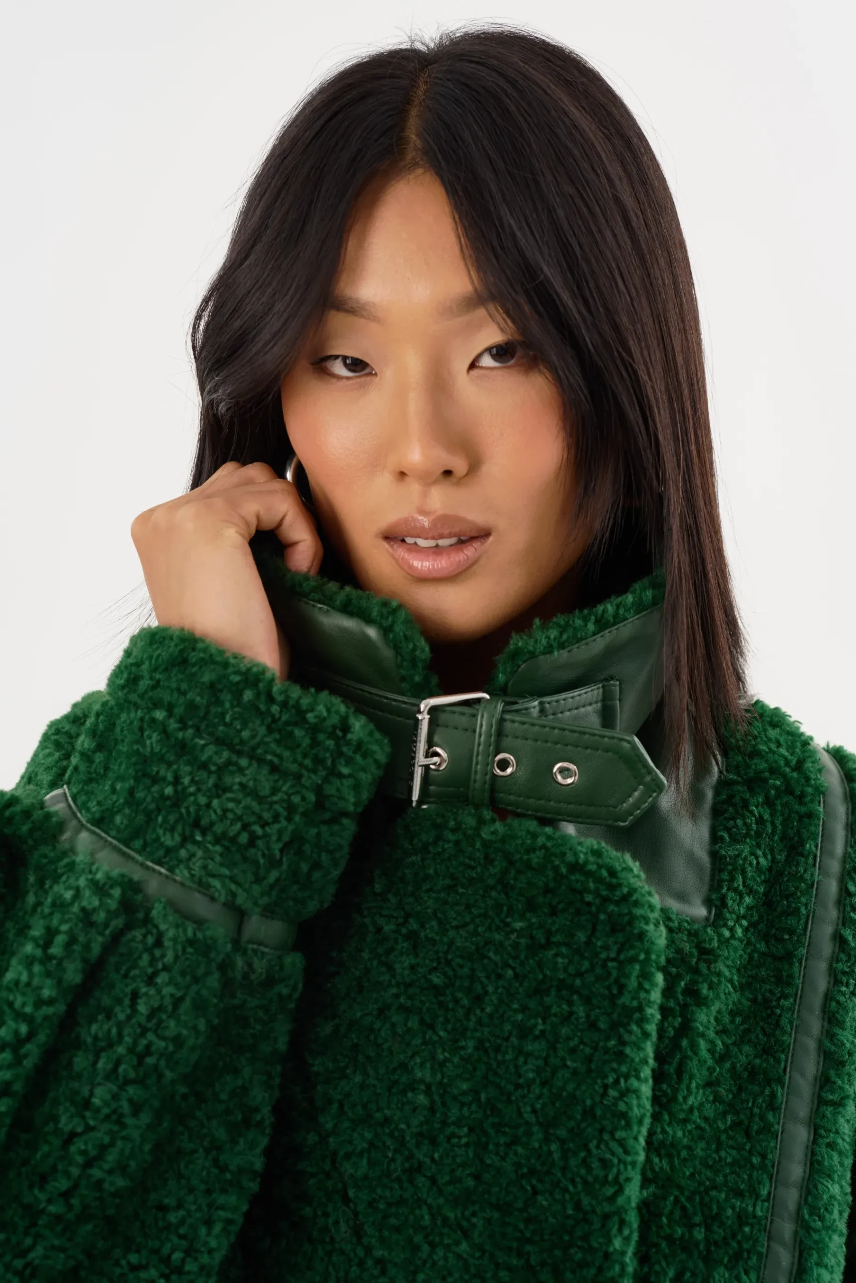 Femme LAMARQUE BADU | Oversized Faux Shearling Jacket