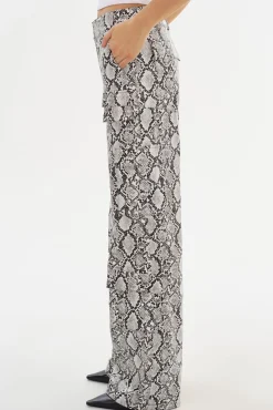 Femme LAMARQUE BOBBI | Faux Leather Cargo Pants