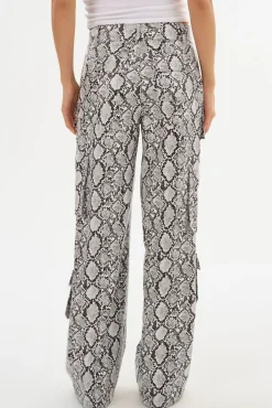 Femme LAMARQUE BOBBI | Faux Leather Cargo Pants