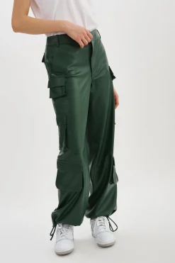 Femme LAMARQUE BOBBI | Pantalon Cargo En Similicuir