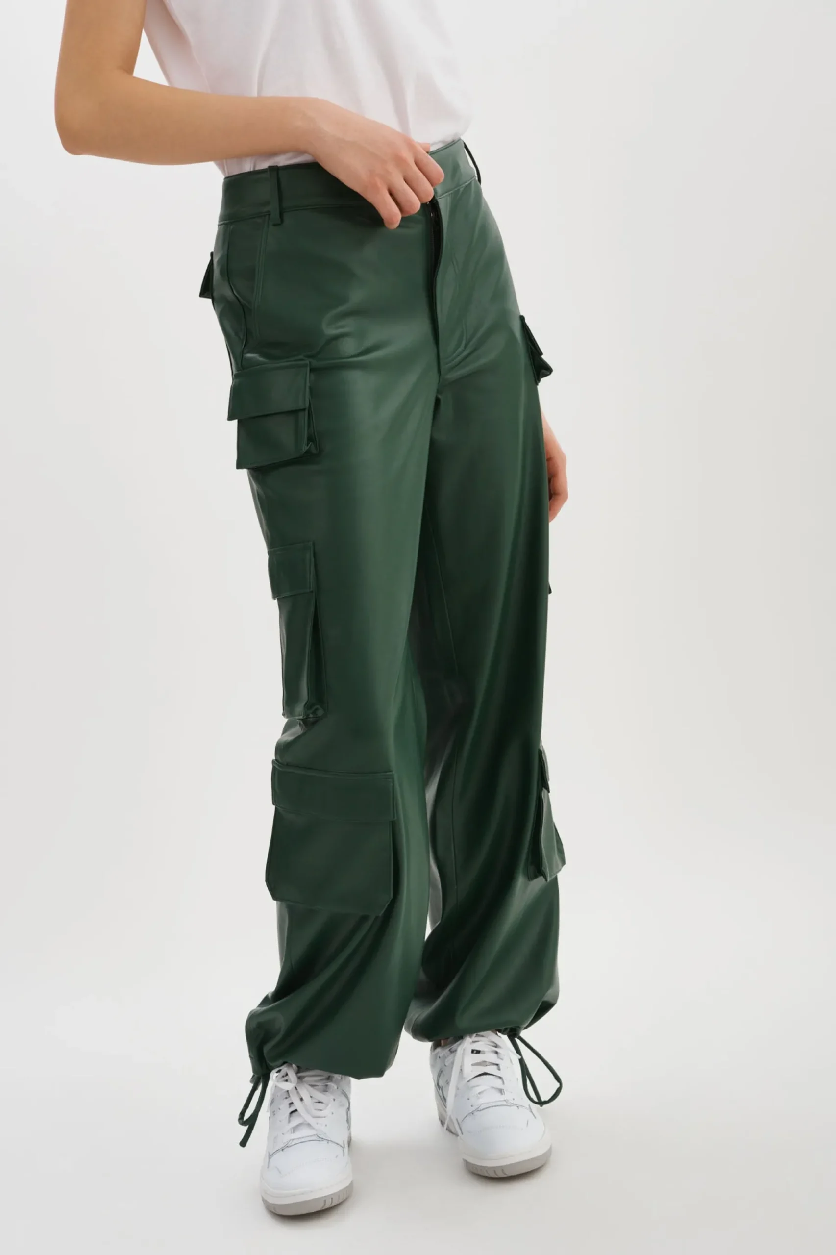 Femme LAMARQUE BOBBI | Pantalon Cargo En Similicuir