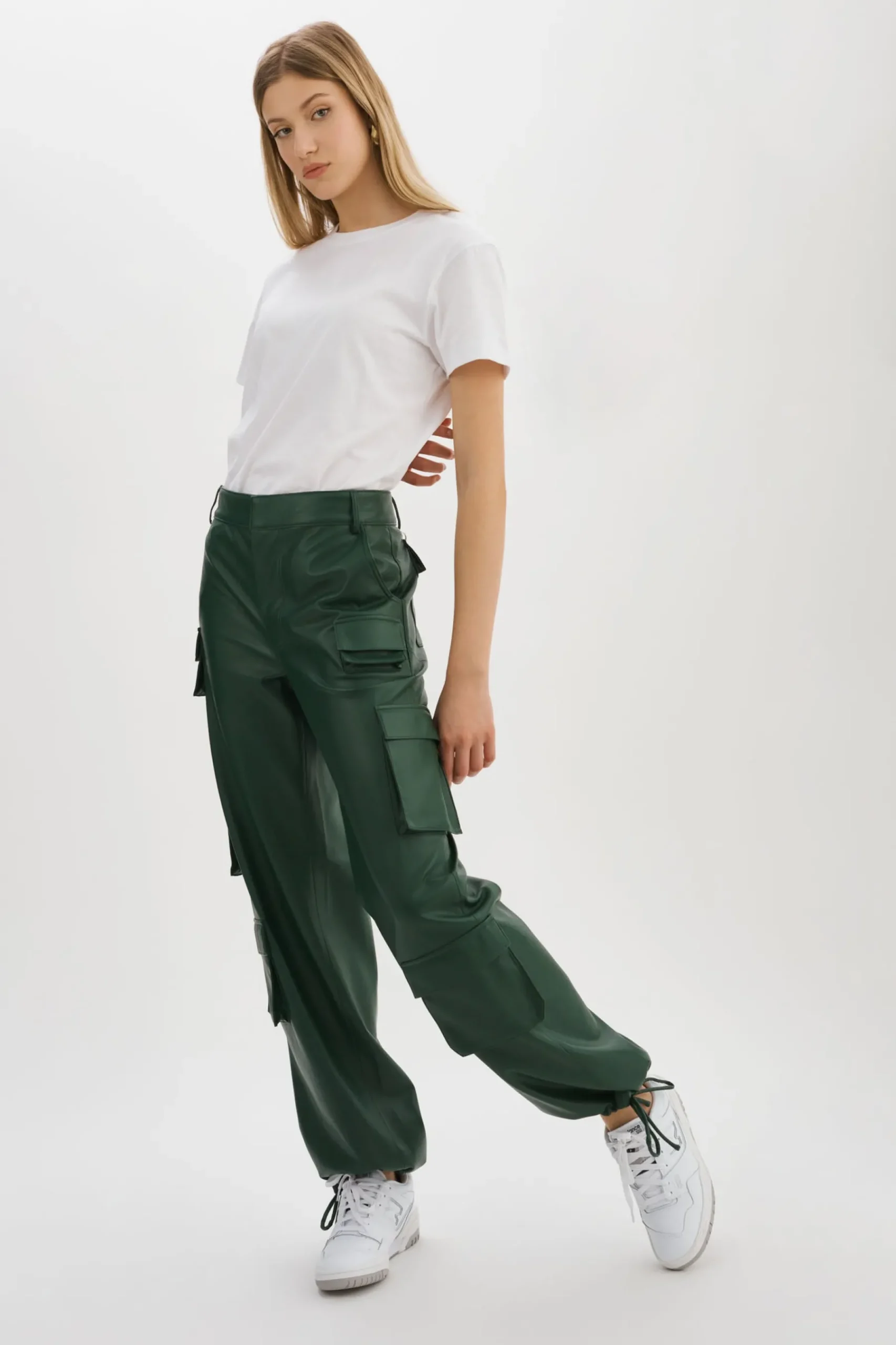 Femme LAMARQUE BOBBI | Pantalon Cargo En Similicuir