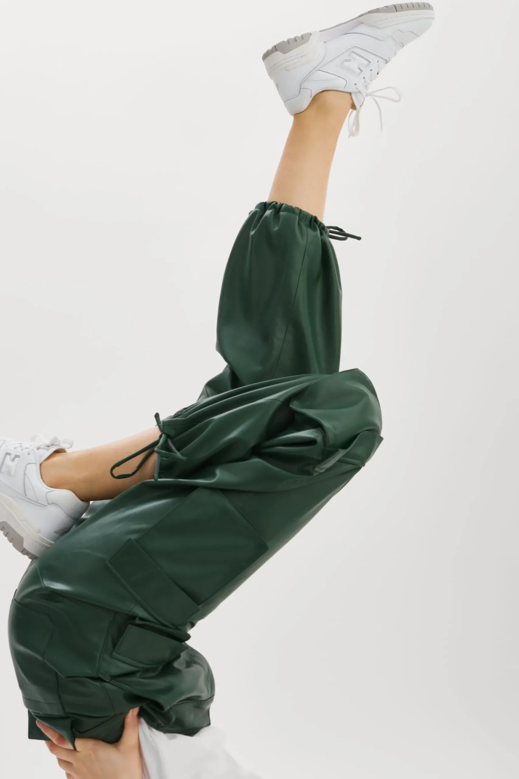 Femme LAMARQUE BOBBI | Pantalon Cargo En Similicuir