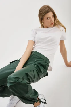 Femme LAMARQUE BOBBI | Pantalon Cargo En Similicuir