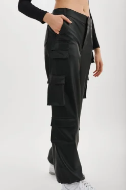 Femme LAMARQUE BOBBI | Pantalon Cargo En Similicuir