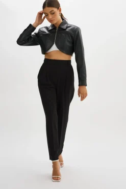 Femme LAMARQUE BRIELLE | Veste Courte En Cuir