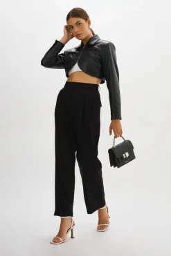 Femme LAMARQUE BRIELLE | Veste Courte En Cuir