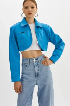 Femme LAMARQUE BRIELLE | Veste Courte En Cuir