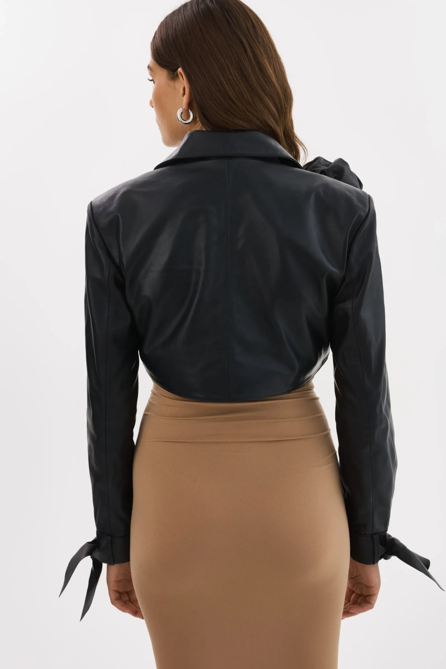Femme LAMARQUE CALISTA | Appliqué Leather Bolero