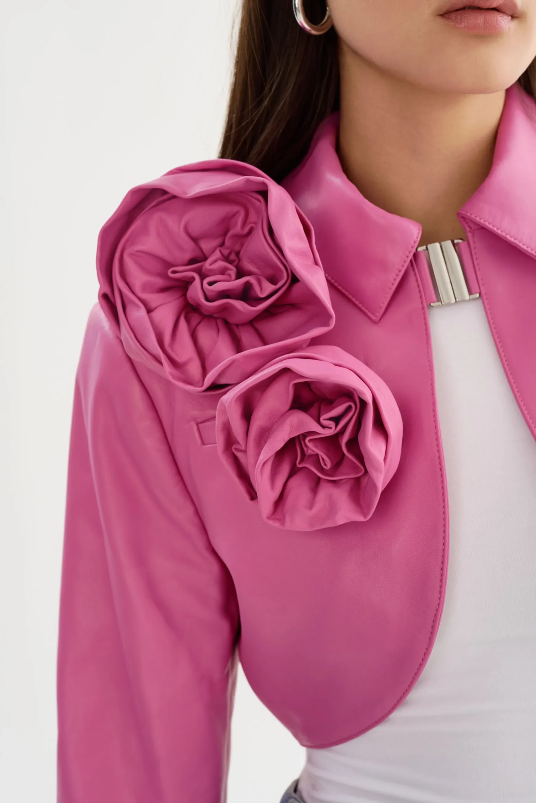 Femme LAMARQUE CALISTA | Appliqué Leather Bolero