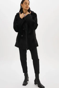Femme LAMARQUE CAMILLE | Manteau Réversible En Fausse Peau De Mouton
