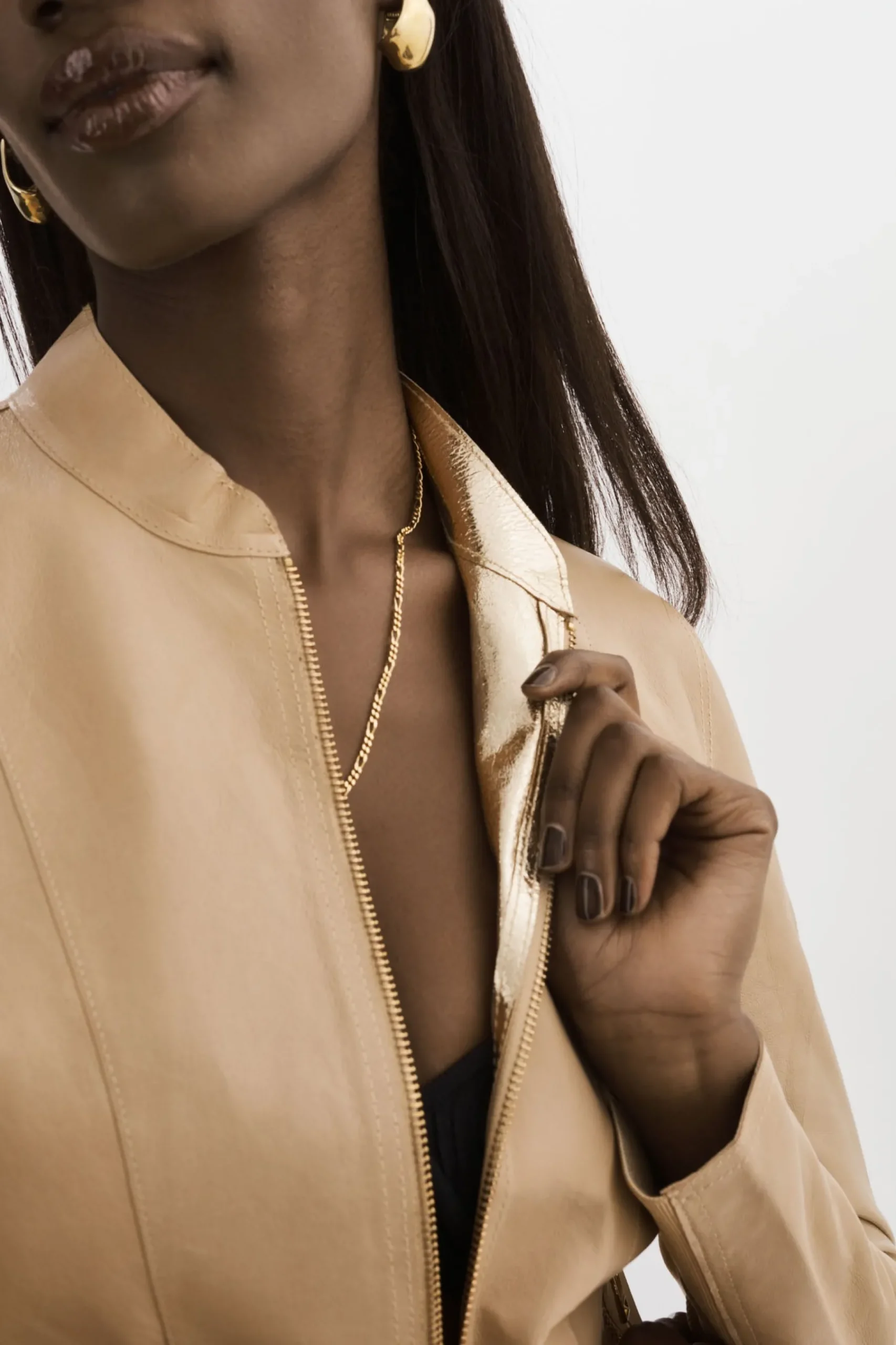 Femme LAMARQUE CHAPIN | Blouson En Cuir Réversible