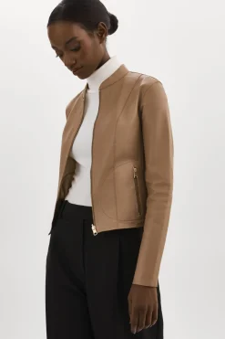 Femme LAMARQUE CHAPIN | Bomber Réversible En Cuir
