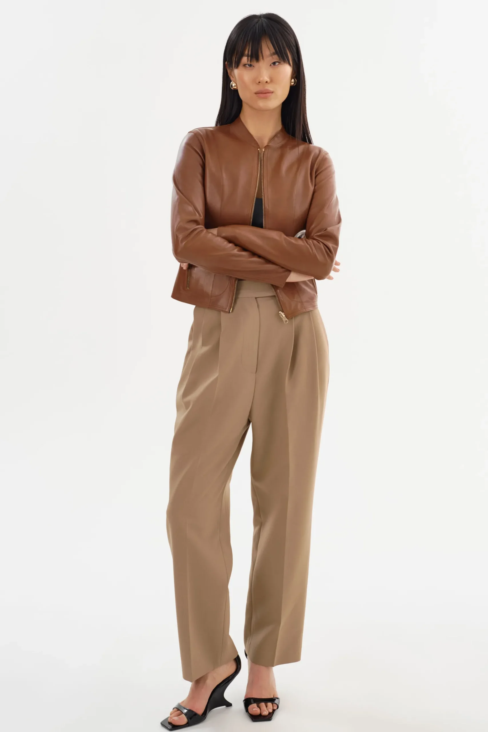 Femme LAMARQUE CHAPIN | Reversible Leather Bomber