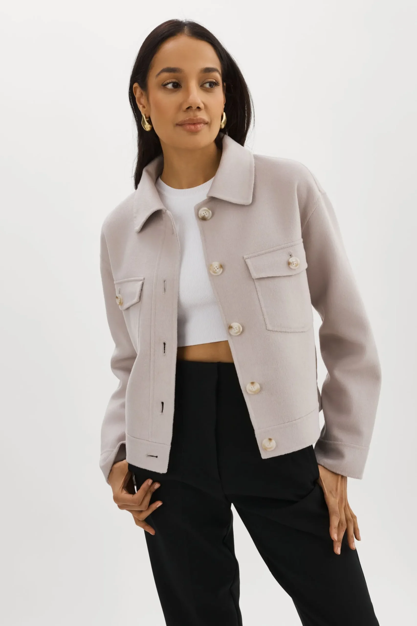 Femme LAMARQUE CHRISTINE | Veste En Laine