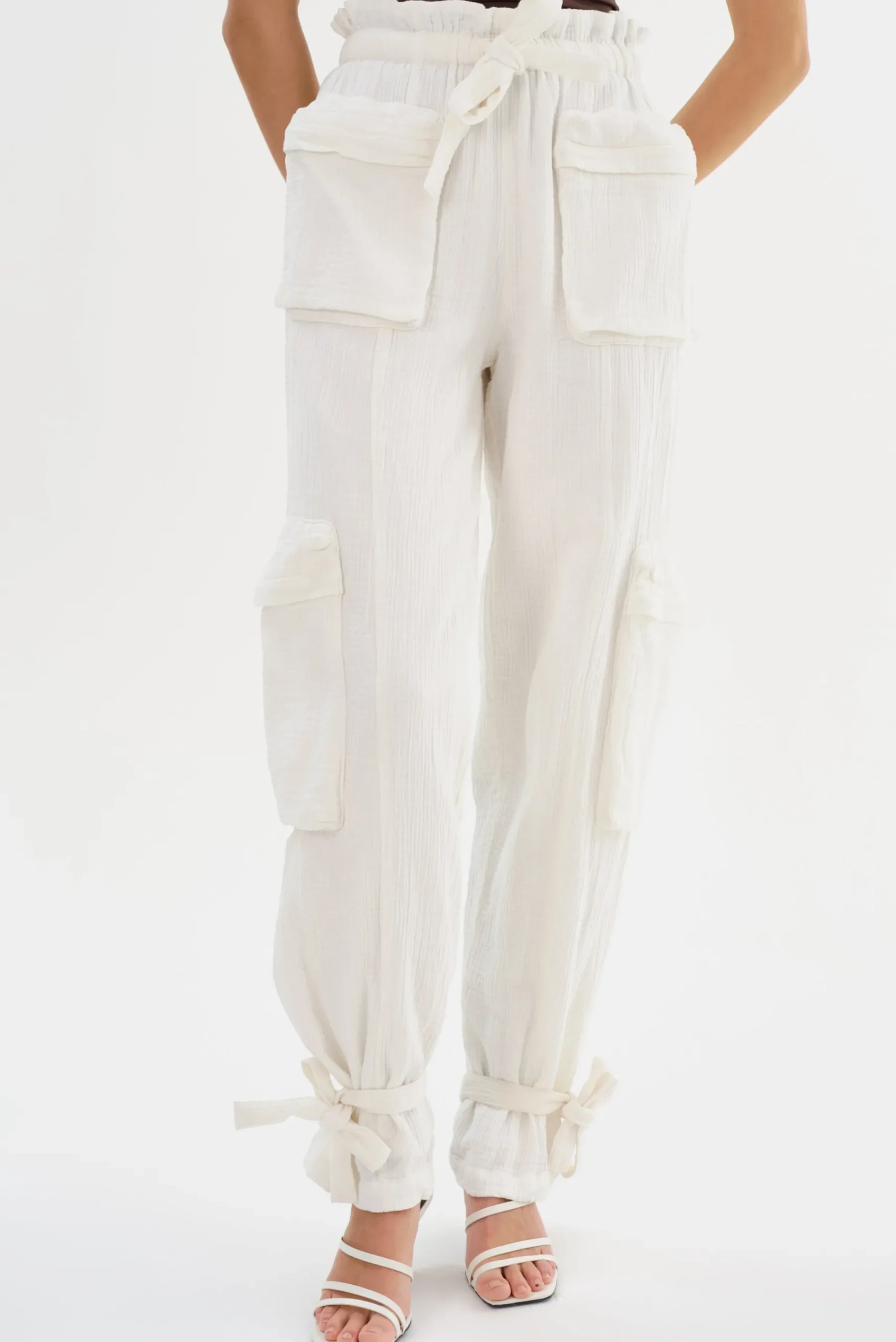 Femme LAMARQUE CRESTIN | Pantalons Cargo En Coton