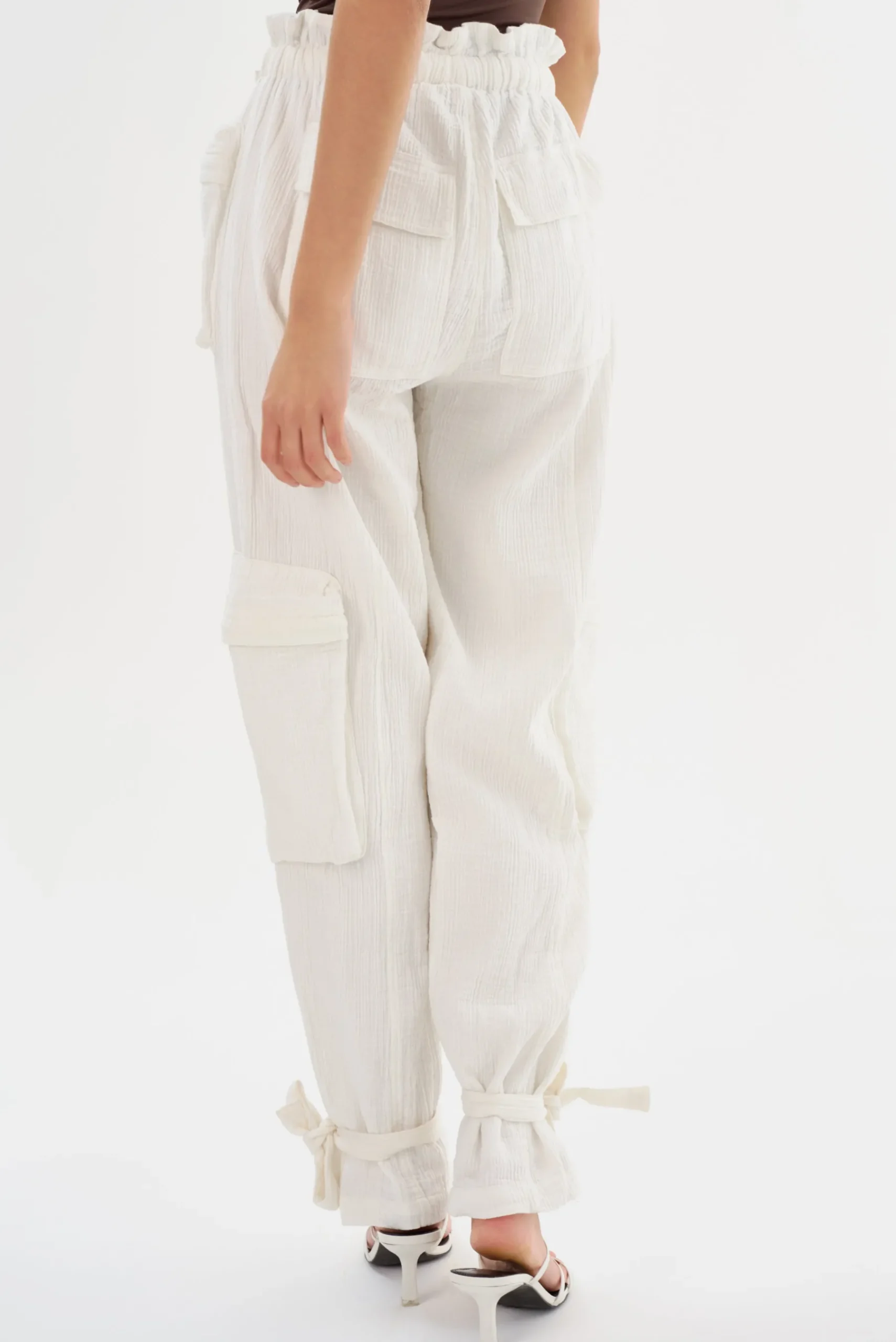 Femme LAMARQUE CRESTIN | Pantalons Cargo En Coton