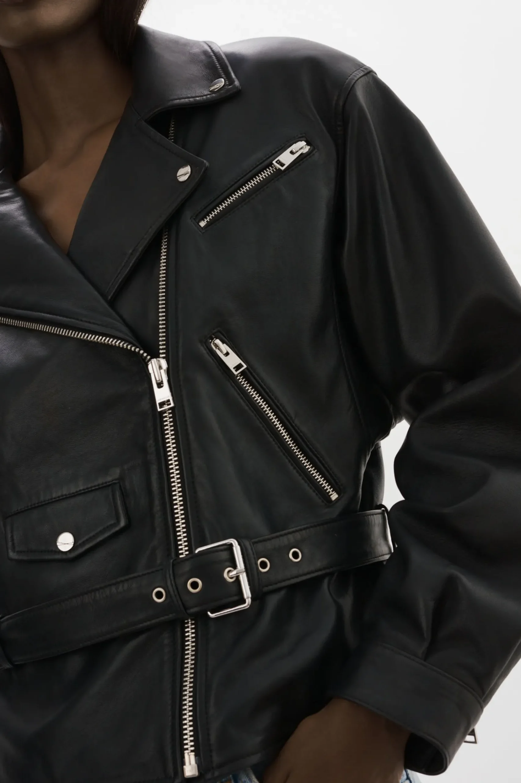 Femme LAMARQUE DANIELA | Veste Moto En Cuir
