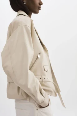 Femme LAMARQUE DANIELA | Veste Moto En Cuir