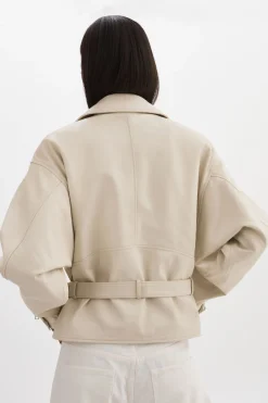 Femme LAMARQUE DANIELA | Veste Moto En Cuir