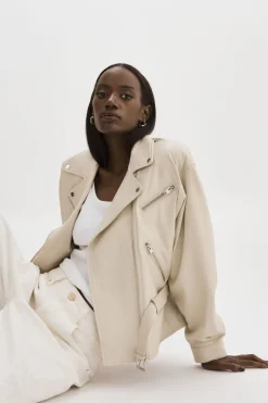 Femme LAMARQUE DANIELA | Veste Moto En Cuir