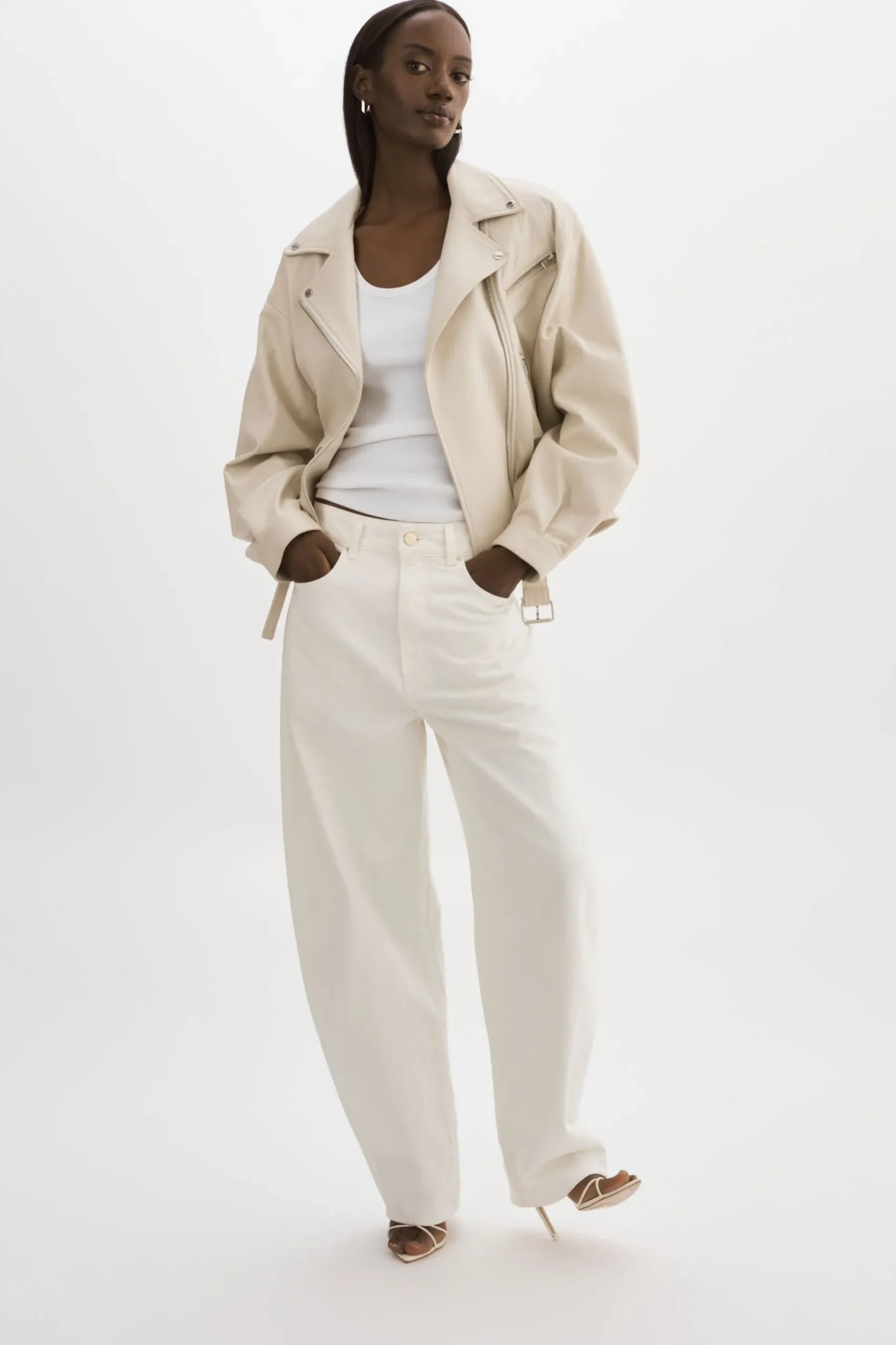Femme LAMARQUE DANIELA | Veste Moto En Cuir