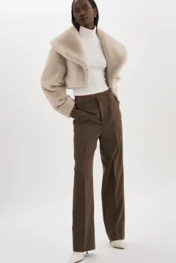 Femme LAMARQUE DANIKA | Veste Courte En Fausse Fourrure