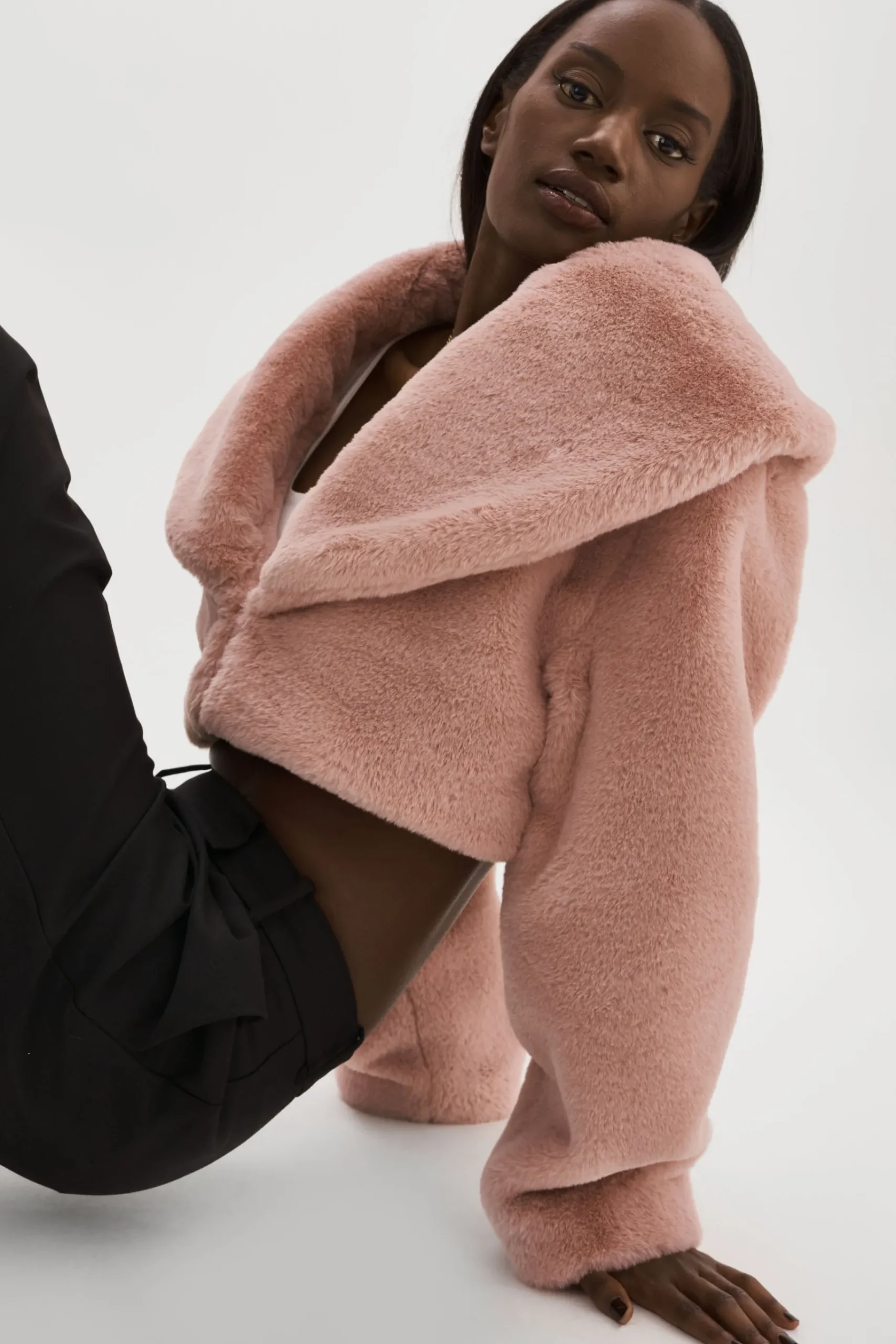 Femme LAMARQUE DANIKA | Veste Courte En Fausse Fourrure