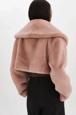 Femme LAMARQUE DANIKA | Veste Courte En Fausse Fourrure