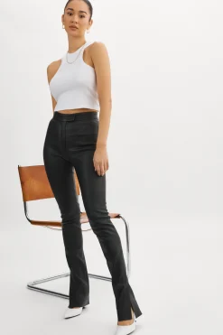 Femme LAMARQUE DAWN | Pantalon En Cuir Stretch