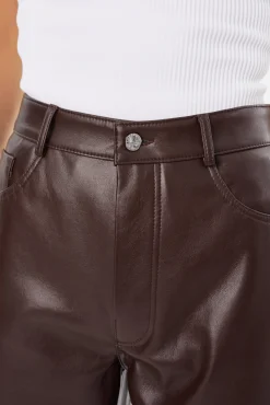 Femme LAMARQUE DEMORA | Pantalon En Cuir Recyclé