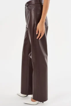 Femme LAMARQUE DEMORA | Pantalon En Cuir Recyclé