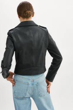 Femme LAMARQUE DONNA | Veste Moto Signature En Cuir