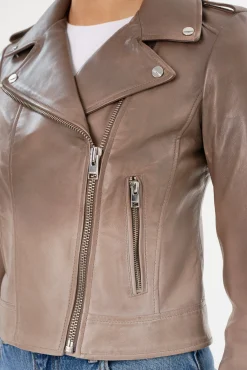 Femme LAMARQUE DONNA | Veste Moto Signature En Cuir