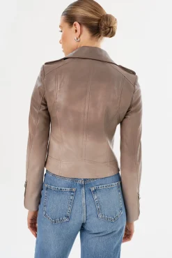 Femme LAMARQUE DONNA | Veste Moto Signature En Cuir